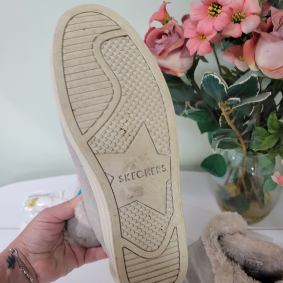 SKETCHERS Furry suede boots fall winter. 9 - Picture 8 of 8